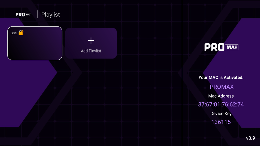 Différentes fonctionnalités de l'application PROMAX